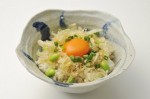 枝豆のサケ節ご飯！！